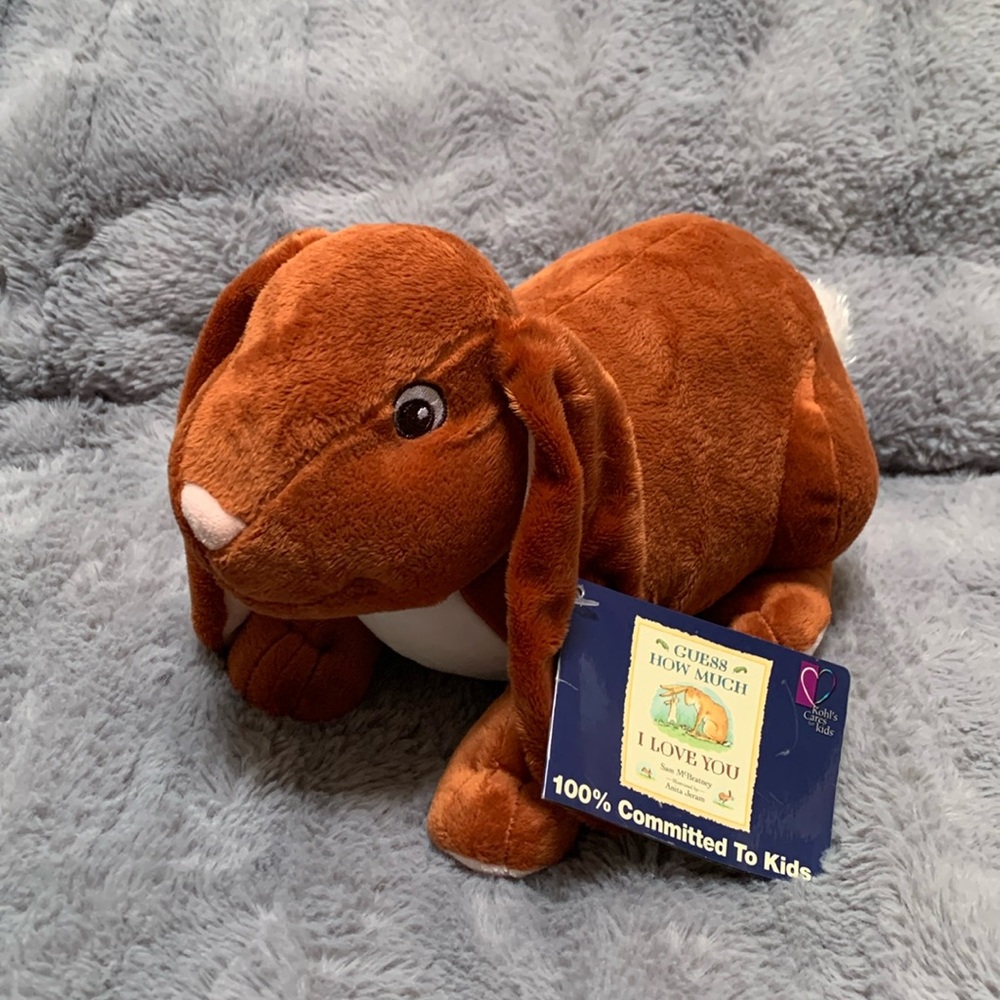 NWT Kohl’s Cares - Guess How Much I Love You big brown bunny
